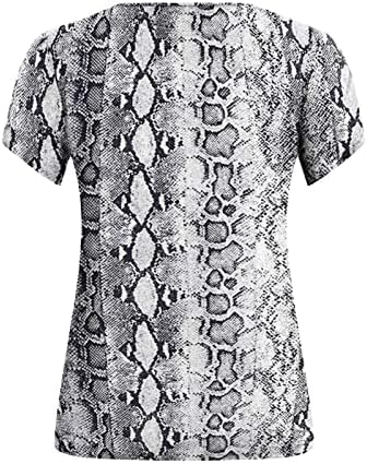 Top camiseta para meninas Summer Summer outono de manga curta Cotton V Gráfico de pescoço solto Fit Relaxed Fit Casual Casual DN DN