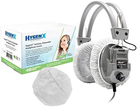 Hamiltonbuhl - Hechygenx45 Capas de almofada sanitária hygenx para fones de ouvido e fones de ouvido - 50 pares