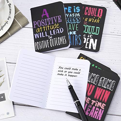 Presentes inspirados no bloco de notas Mini Motivational Journal Notebook Bulk Small Pocket Blinsepads para Escola Office Home