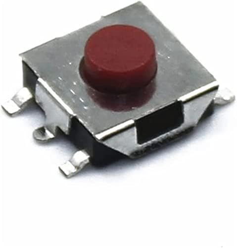 Shubiao Micro Switch 1000pcs Red Smd Red Smd 5pin 6x6 Chave de botão de tato 6 * 6 * 3,1 mm Micro interruptor 6x6x3.1mm
