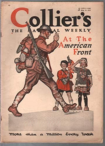 5/18/18/1918-WW WWI Pulp Fiction-American Flag-Pigly Wiggly-VG