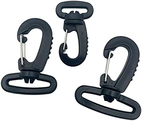 20 PCs 3/4 polegadas de lagosta plástica Calha giratória giratória rotativa gancho de fivela gapatumola para viagens Backpack de bolsa esportiva PT846