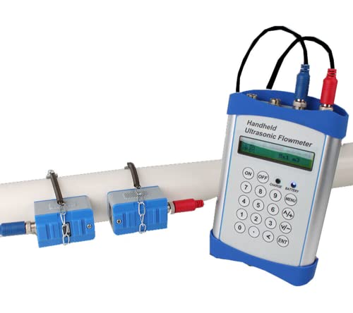 Medidor de fluxo ultrassônico portátil para hidrotero para dn50-700mm Tamanho do tubo TM-1 Sensor