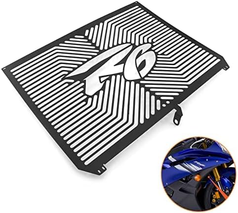 QIDIAN MOTORCYLY Aluminium Motor Radiator Grille Guard Cover Protetor para YZF R6 YZF-R6 2017-2020 2021 Acessórios