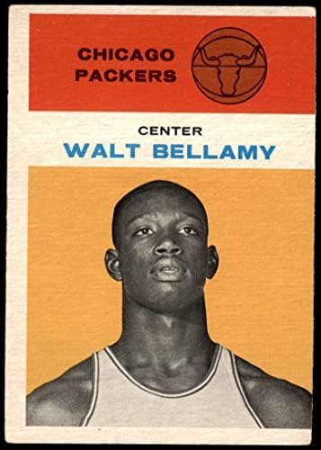 1961 Fleer 4 Walt Bellamy Chicago Packers-Bskb VG Packers-Bskb Indiana