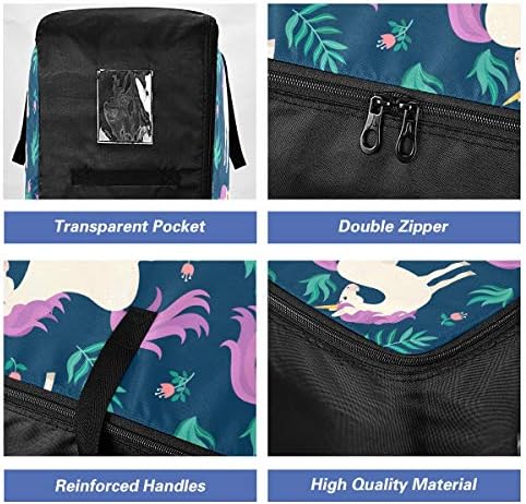 N/ A Bolsa de armazenamento de grande capacidade para baixo - UNICORN DOMICORN ROOPA Organizador de Decoração Zipper Moteira