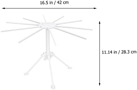 Rack de secagem de macarrão dobrável com raiva