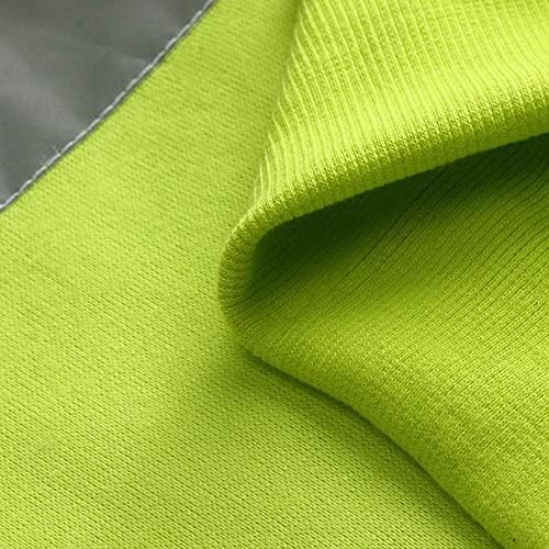 Xxbr masculino hi-vis com capuz com capuz com capuz de manga longa de manga comprida