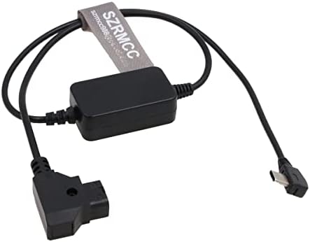 SZRMCC USB C Tipo C Regulado 5V a D-TAP V Cabo de alimentação de montagem dourada de montagem para dispositivos de som