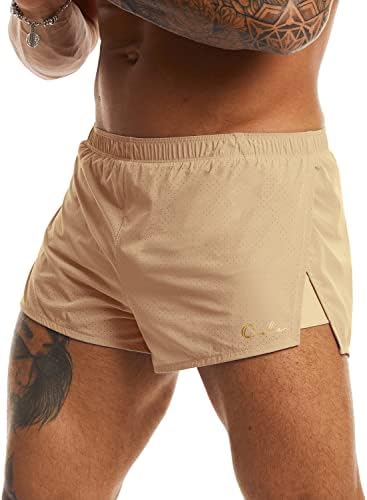O ouber masculino shorts de corrida com liner 2 '' shorts de treino