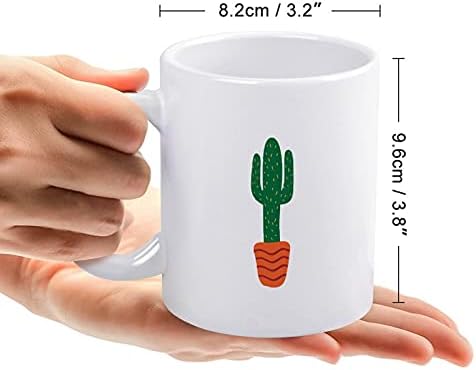 Canecas de café em cerâmica Cactus xícara de chá para cacau cappuccino