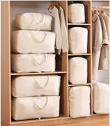 Mkkel Saco de armazenamento de roupas dobráveis, bolsa de armazenamento de roupas de tecido Oxford, Aeronaves e ecologicamente