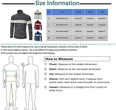 Dudubaby masculino suéter de lã de grande porte para masculino com gola alta de manga comprida Sweatershirt Blouse Top