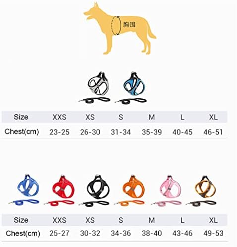 N/A Sling de cachorro e coleira definida super pequena sem tensão sem tensão respirável pão