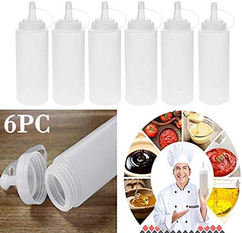 DBYLXMN Pizza expansível Pizza Spray Spray Split 6pcs garrafa de viagem garrafa portátil vazia 200ml cozinha ， recipiente