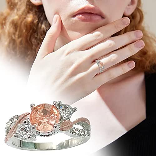 Pastas de nascença simuladas Promova anel para mulheres anéis de junta para mulheres anéis empilháveis ​​vintage boho