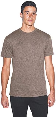 American Apparel Tri-Blend Crewneck Track Sleeve T-Shirt-Usa Collection