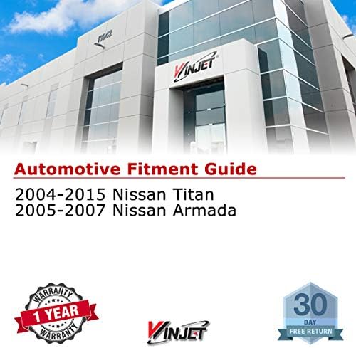 WinJet WJ30-0091-09 Série OEM para [2004-2015 Nissan Titan] [2005-2007 Nissan Armada] Driving Fog Lights