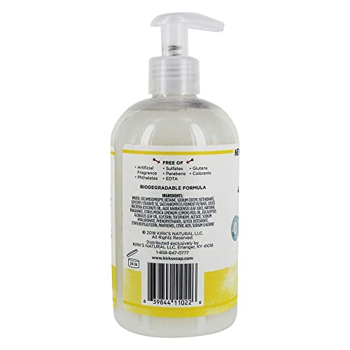 Kirk Sabão de sabão líquido de manuseio neutralizante de odor de Kirk | Lavagem de mão de cozinha hidratante e hidratante | Rosemary