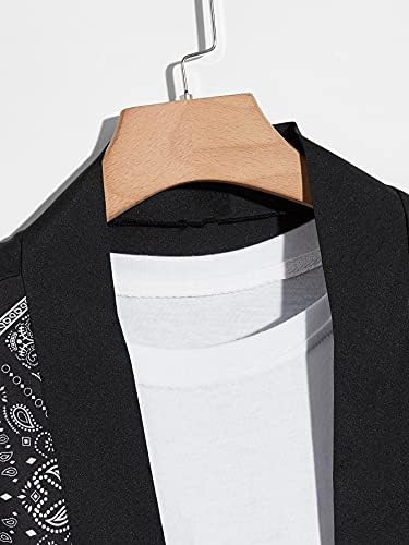 OyoAnge Men's 2 peças conjuntos de roupas casuais impressão gráfica aberta camisetas dianteiras com shorts Conjunto