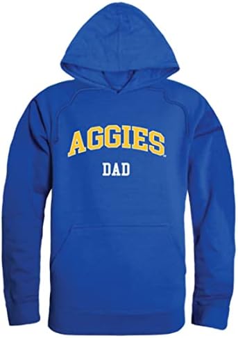 W Republic Carolina do Norte A&T Universidade Estadual Aggies Papai Fleece Hoodie Sweatshirts