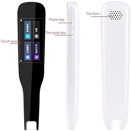 XXXDXDP Smart Language Voice Translator de 1,9 polegada Offline+Wi -Fi Tradução Pen Tradução Tradução Pen Dictionary Pen