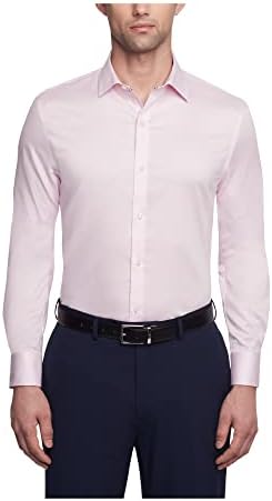 Tommy Hilfiger Men's Dress Shirt Slim Fit Stretch Swill